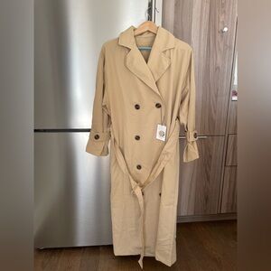 spring fall trench coat
